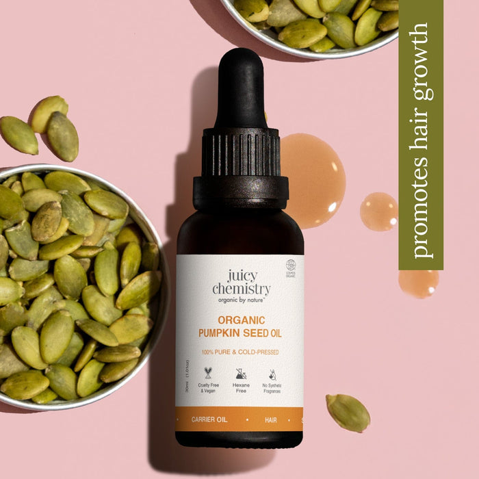 Juicy Chemistry Organic Pumpkin Seed Oil | Indian product Online Shopping Store