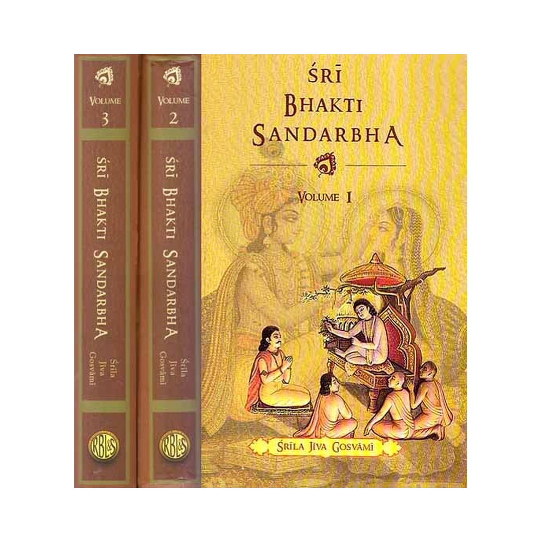 Sri Bhakti Sandarbha (Set Of 3 Volumes) | Indian product Online Shopping Store