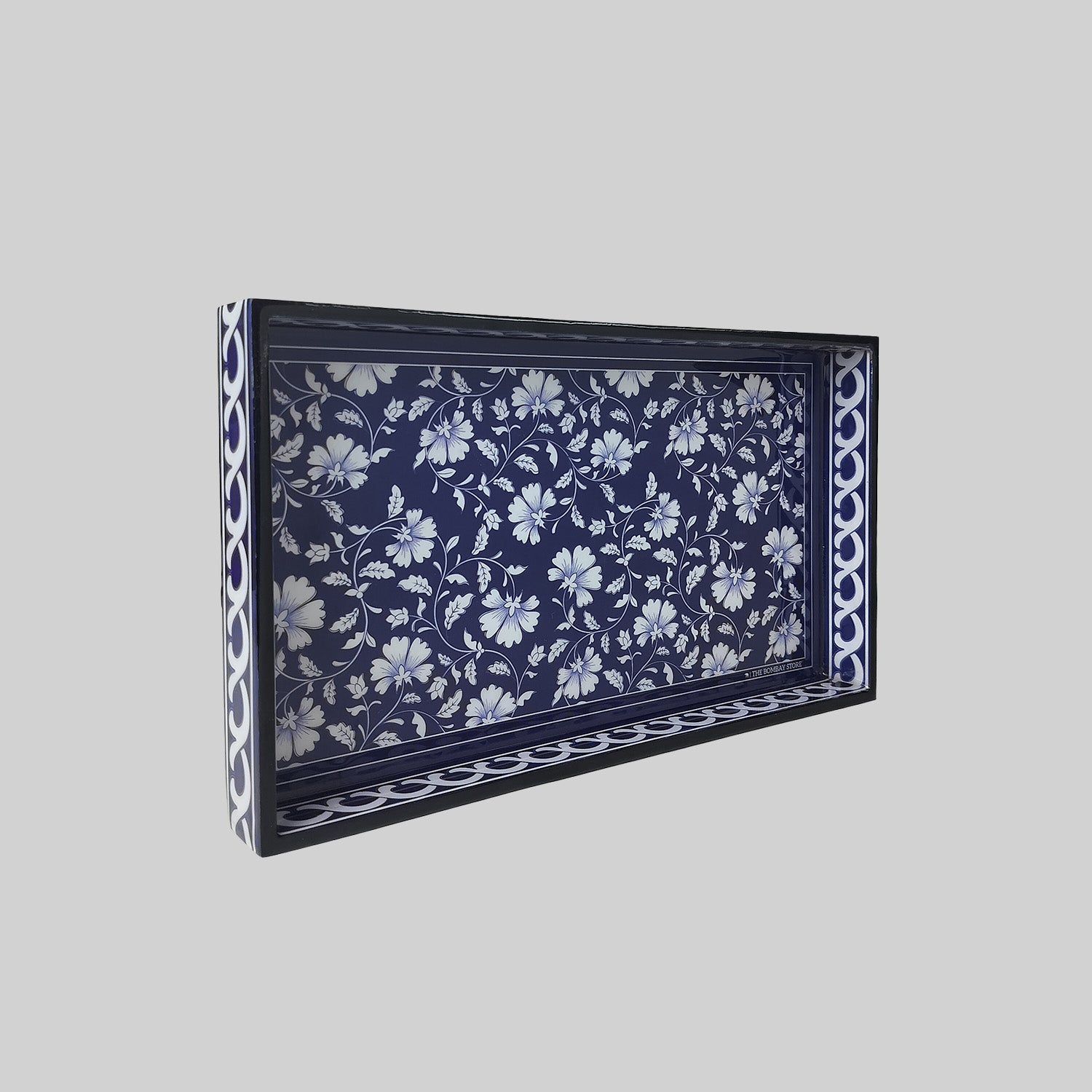 Blue Pottery Small Tray_2 | Indian product Online Shopping Store