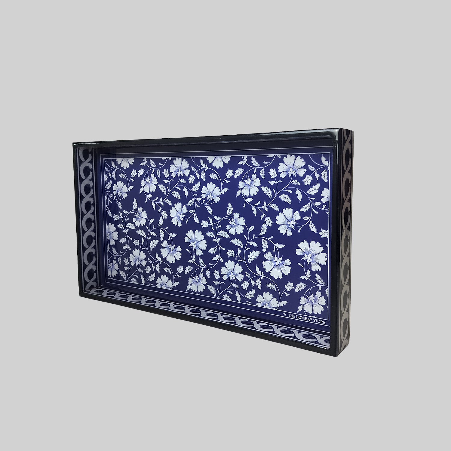 Blue Pottery Small Tray_3 | Indian product Online Shopping Store