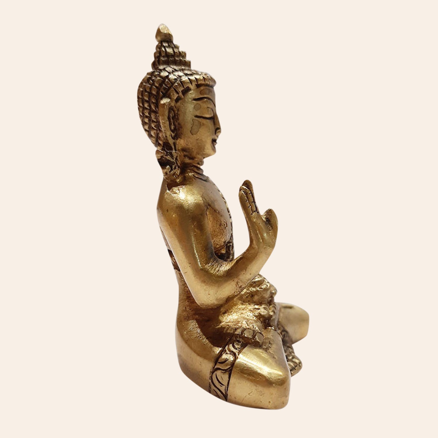 Brass Blessing Buddha 3 in_2 | Indian product Online Shopping Store