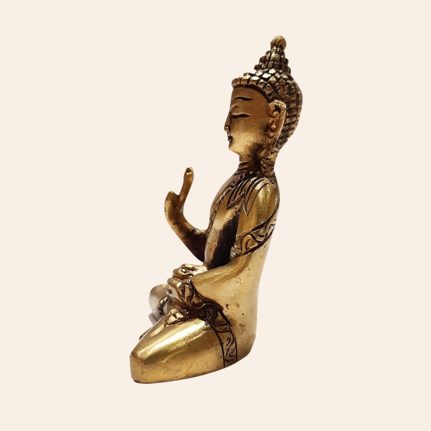 Brass Blessing Buddha 3 in_3 | Indian product Online Shopping Store