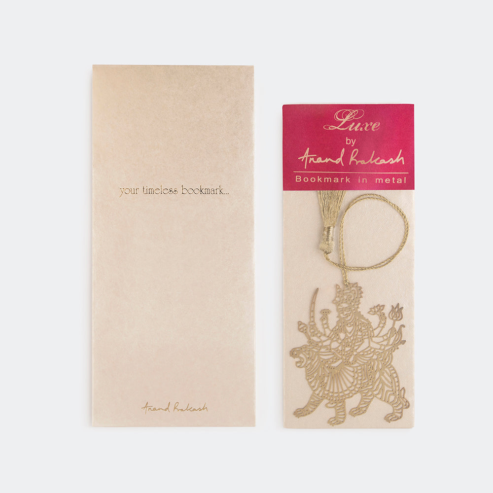 Brass Bookmark Goddess Durga_1 | Indian product Online Shopping Store
