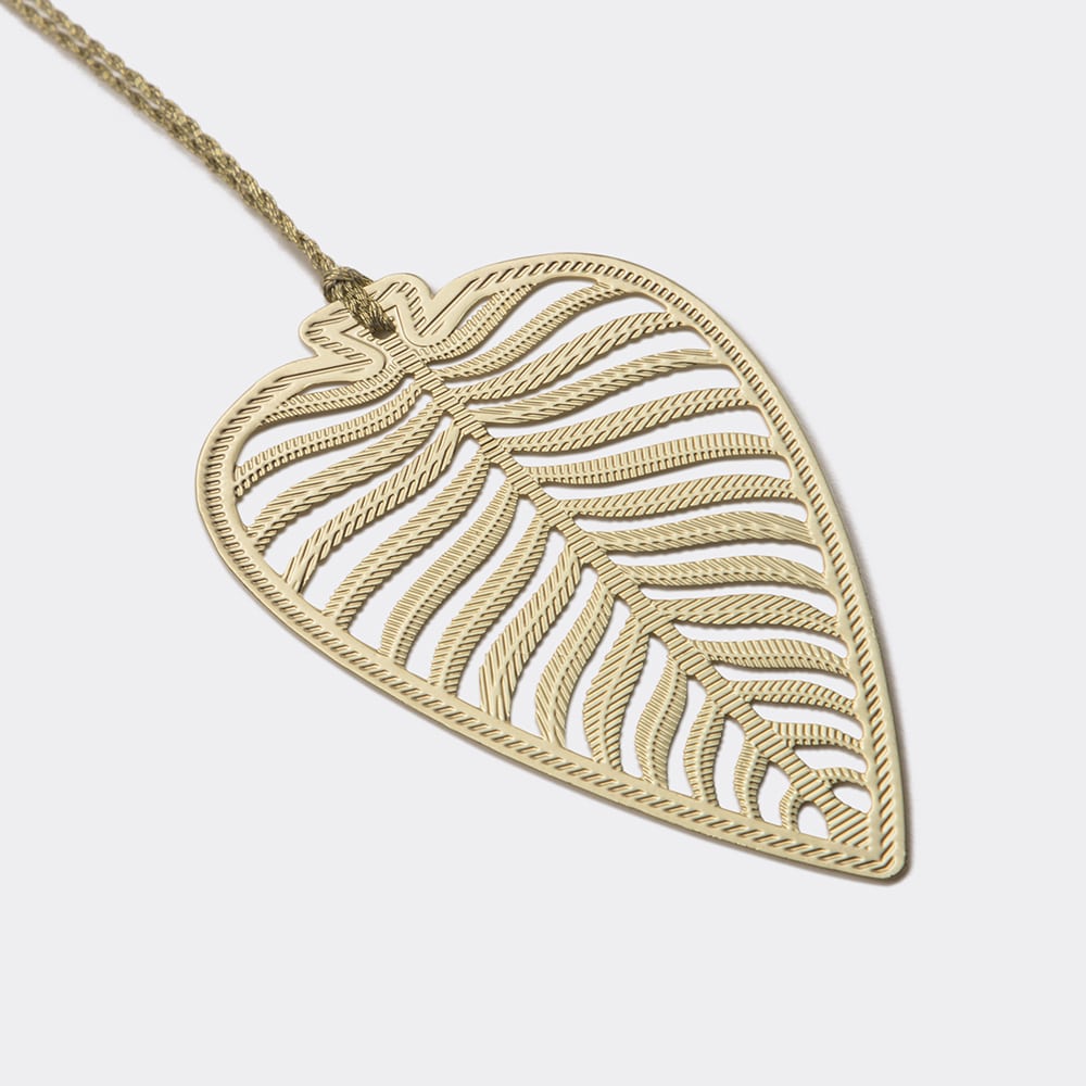 Brass Bookmark Leaf_2 | Indian product Online Shopping Store