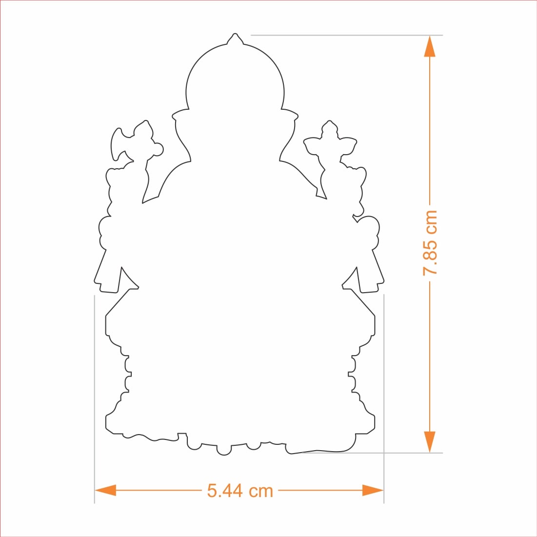 Brass Bookmark Metal Ganesha_2 | Indian product Online Shopping Store