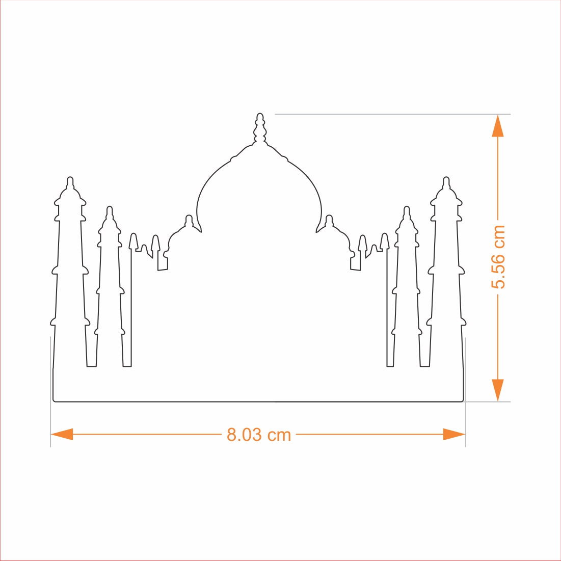 Brass Bookmark Taj Mahal_3 | Indian product Online Shopping Store