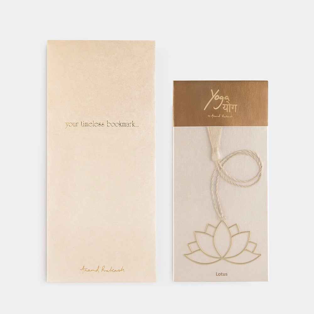 Brass Bookmark Yoga Lotus_1 | Indian product Online Shopping Store