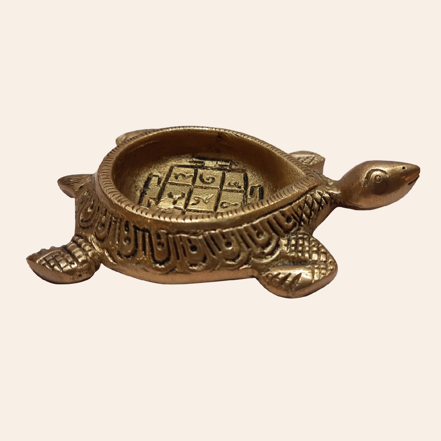 Brass Deepak Tortoise 4 in_3 | Indian product Online Shopping Store