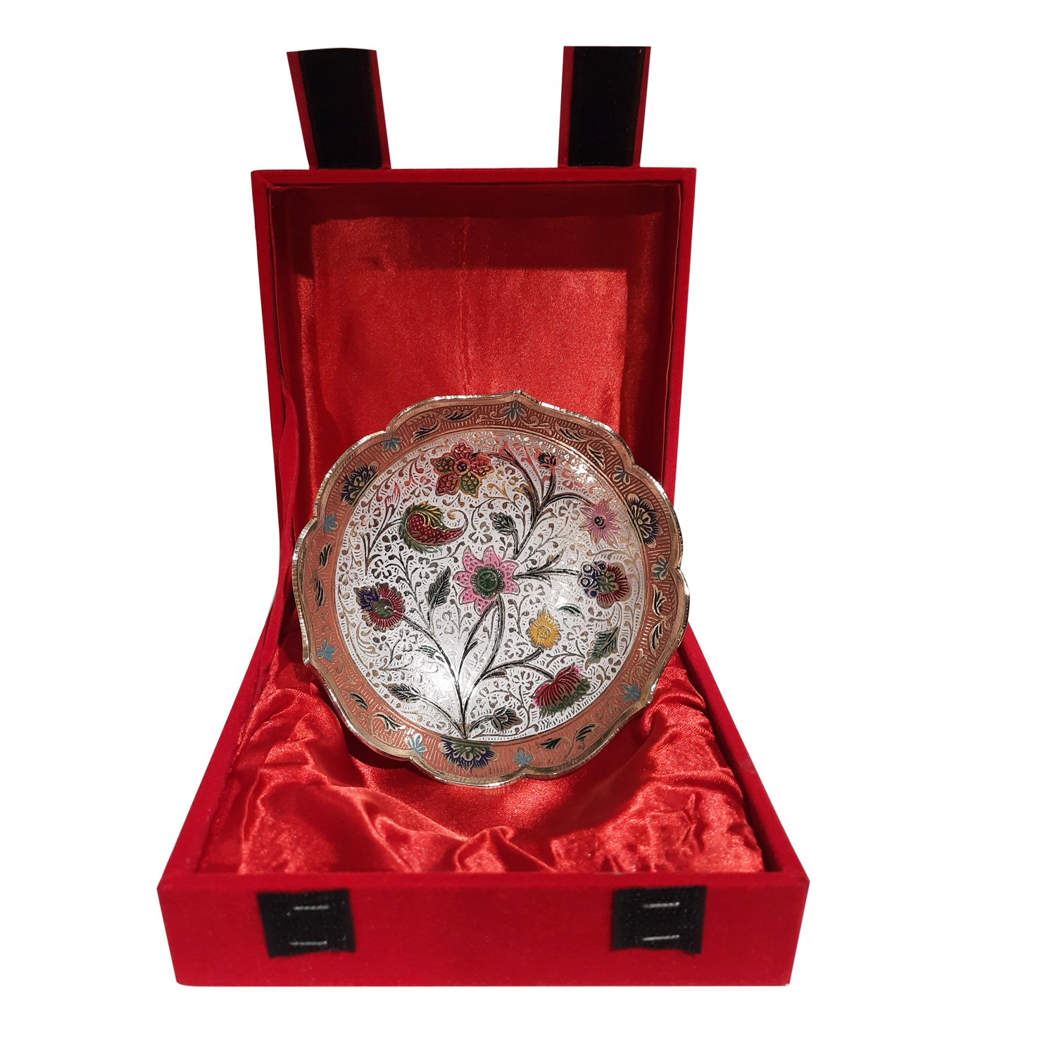 Brass Meenakari Bowl 6 in_2 | Indian product Online Shopping Store