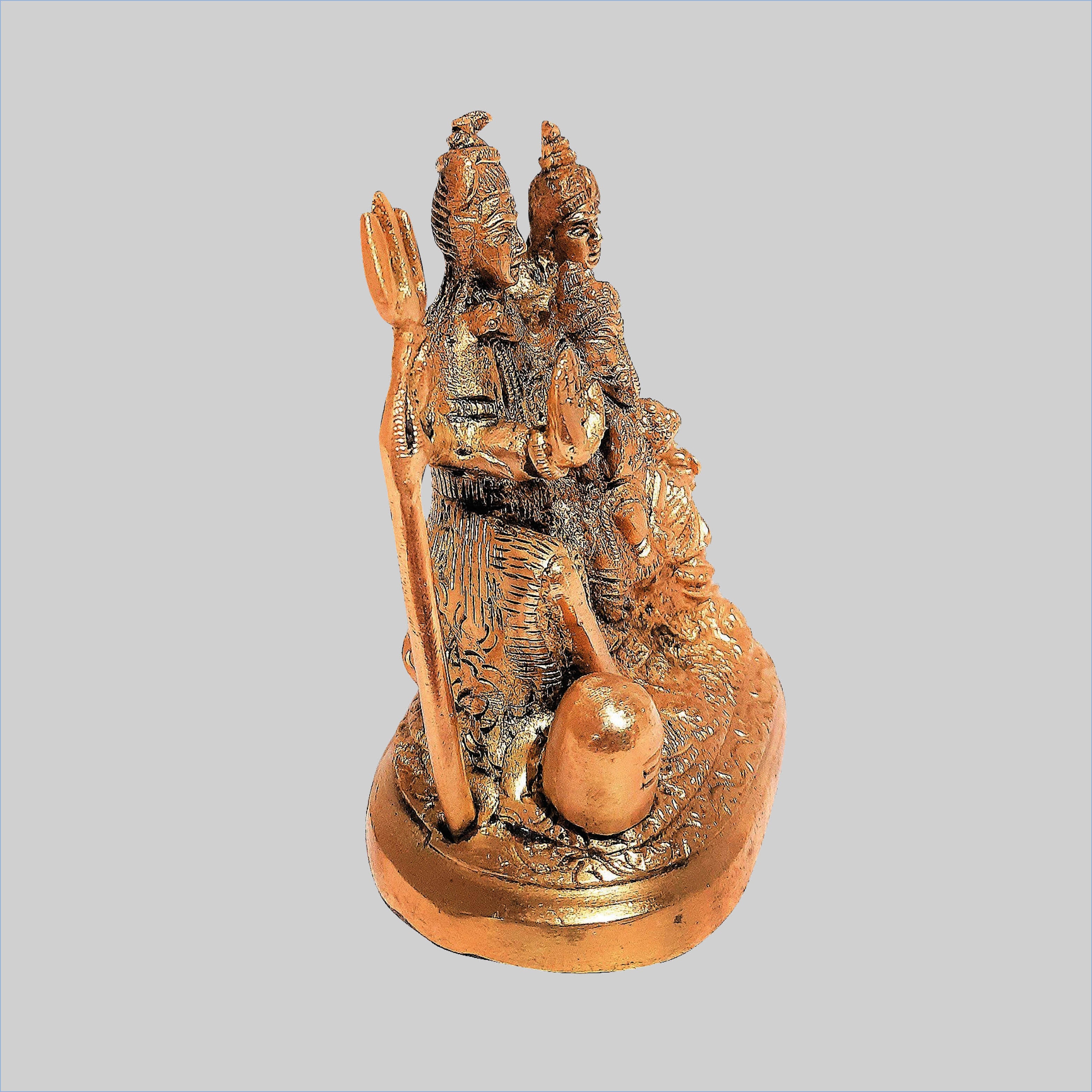 Brass Shiva Family 5 in_2 | Indian product Online Shopping Store
