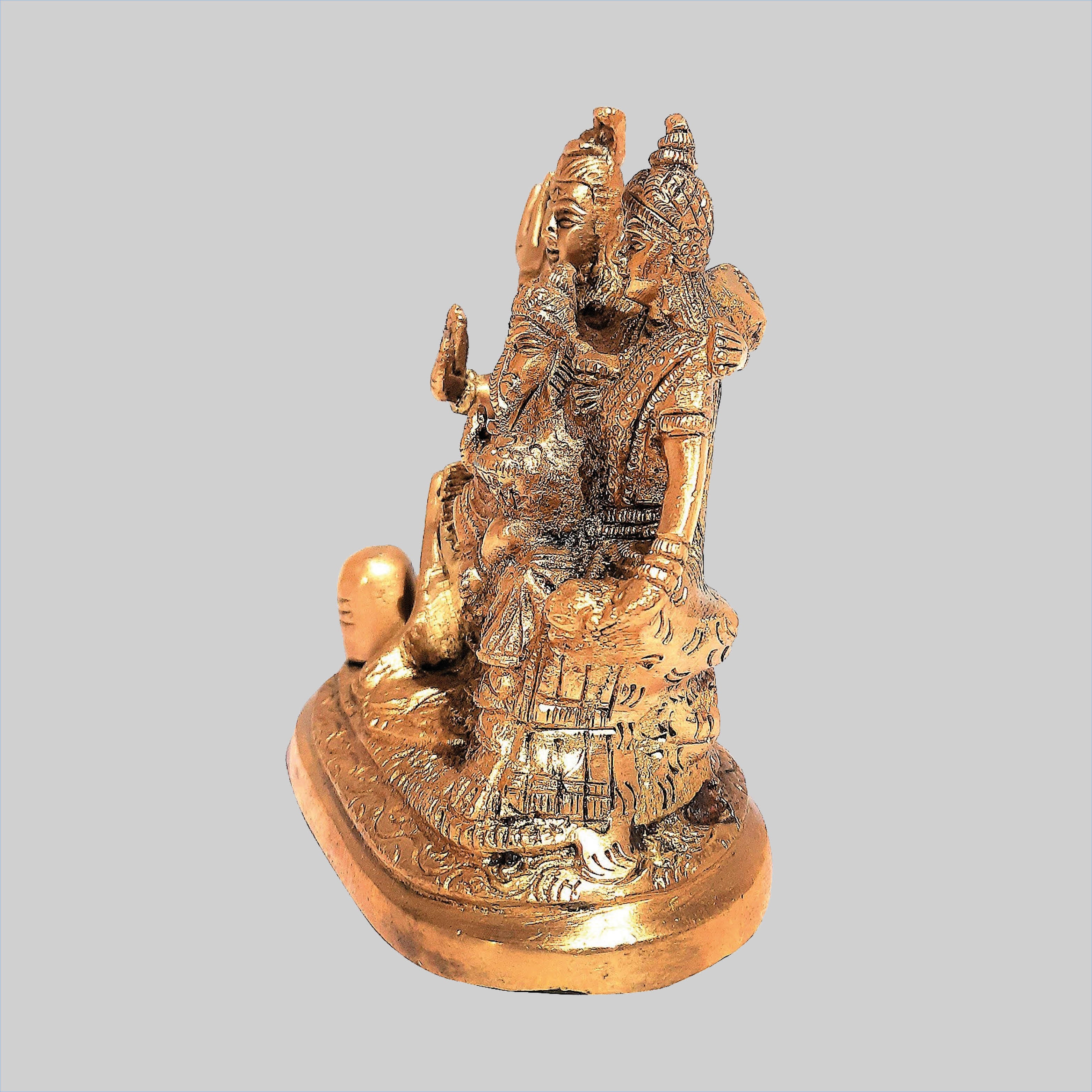 Brass Shiva Family 5 in_3 | Indian product Online Shopping Store