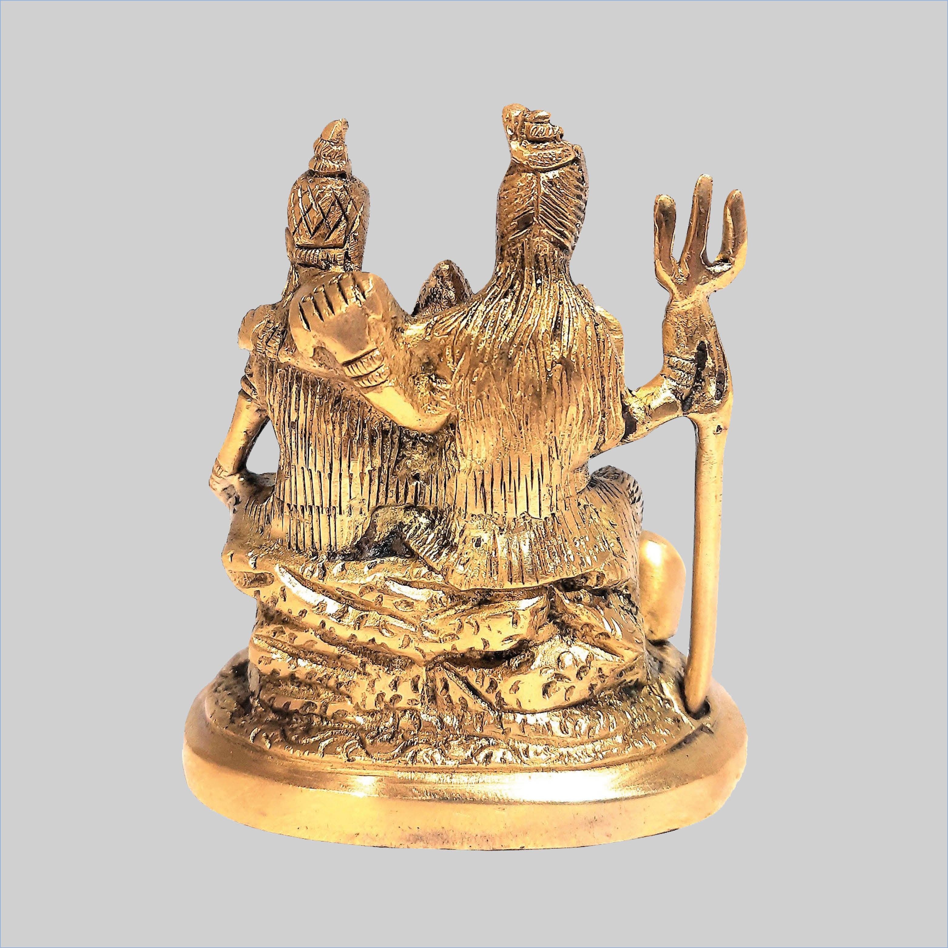 Brass Shiva Family 5 in_4 | Indian product Online Shopping Store