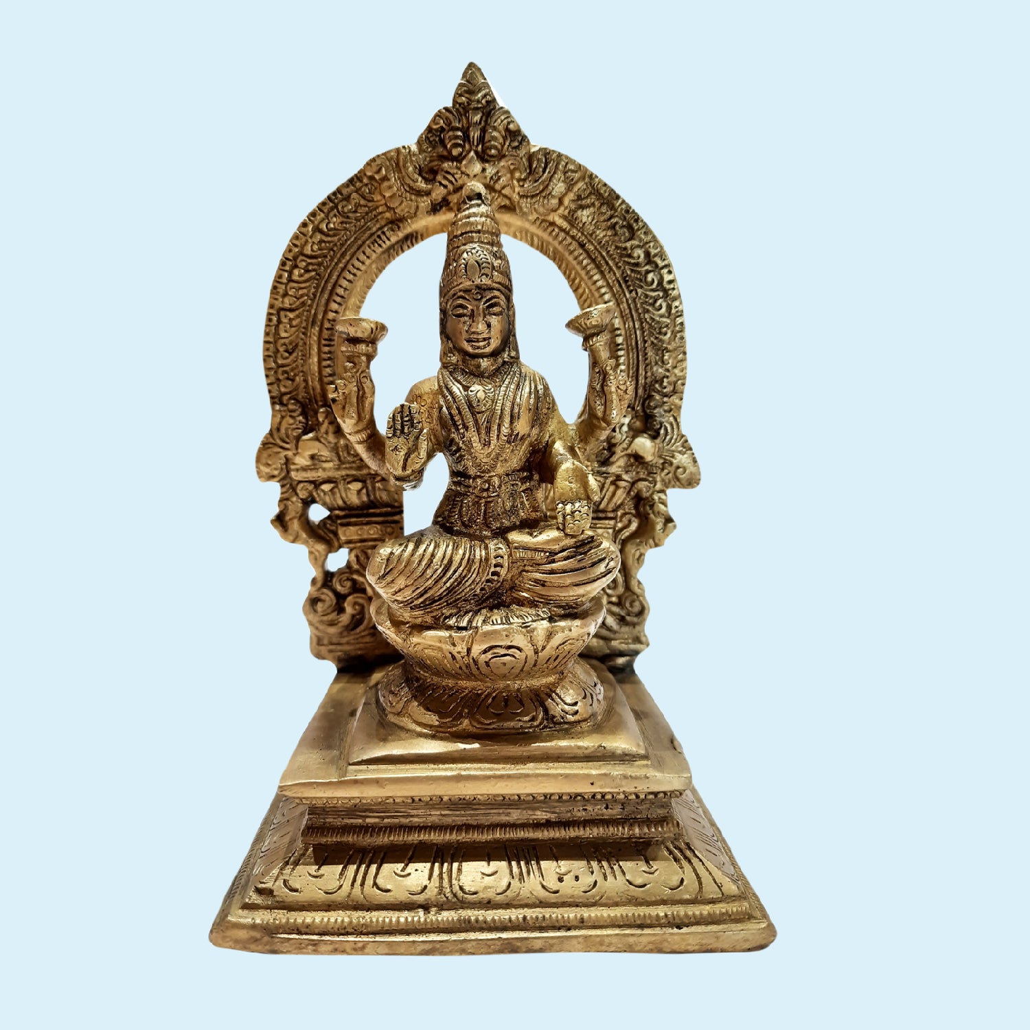 Brass Sitting Laxmi_1 | Indian product Online Shopping Store