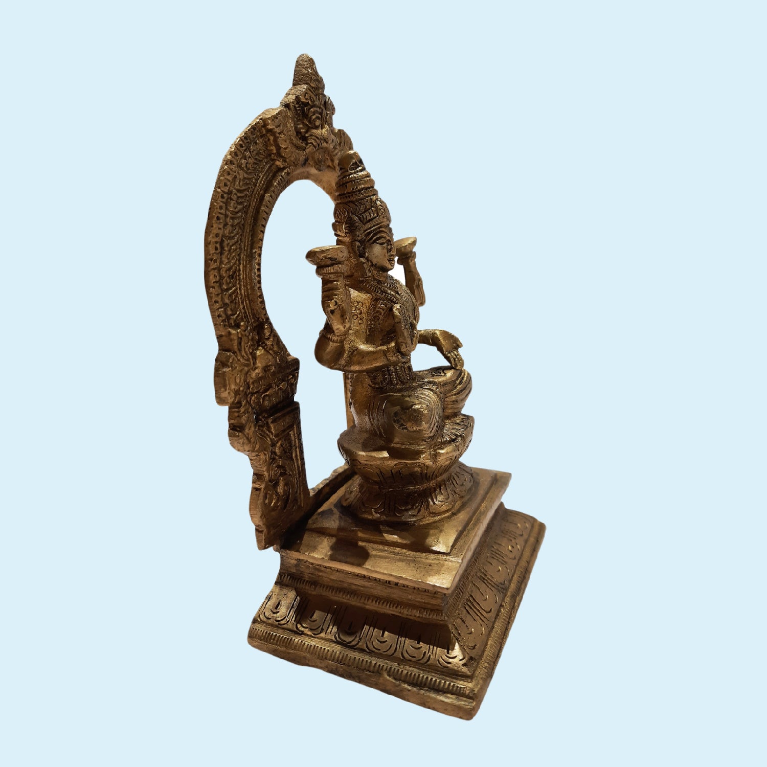 Brass Sitting Laxmi_2 | Indian product Online Shopping Store