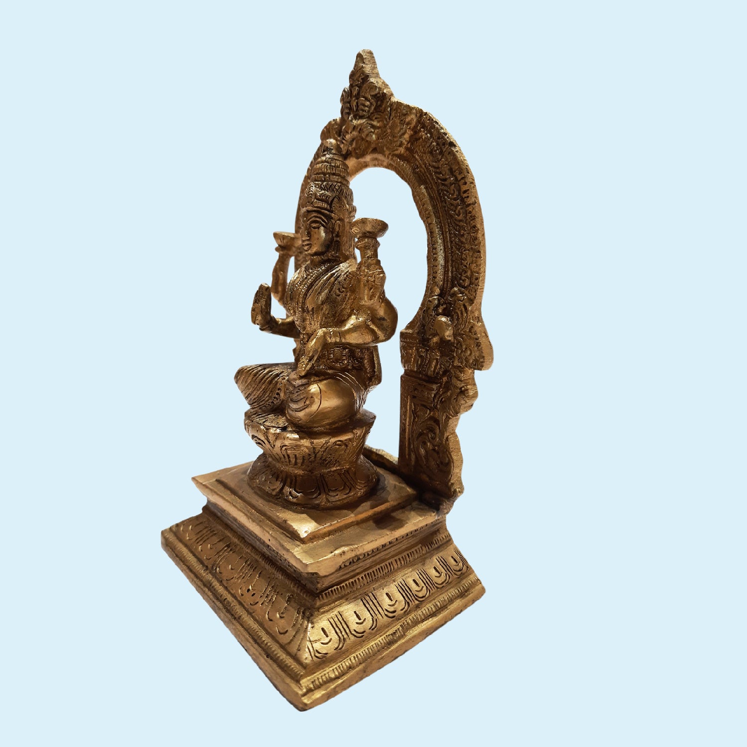 Brass Sitting Laxmi_3 | Indian product Online Shopping Store