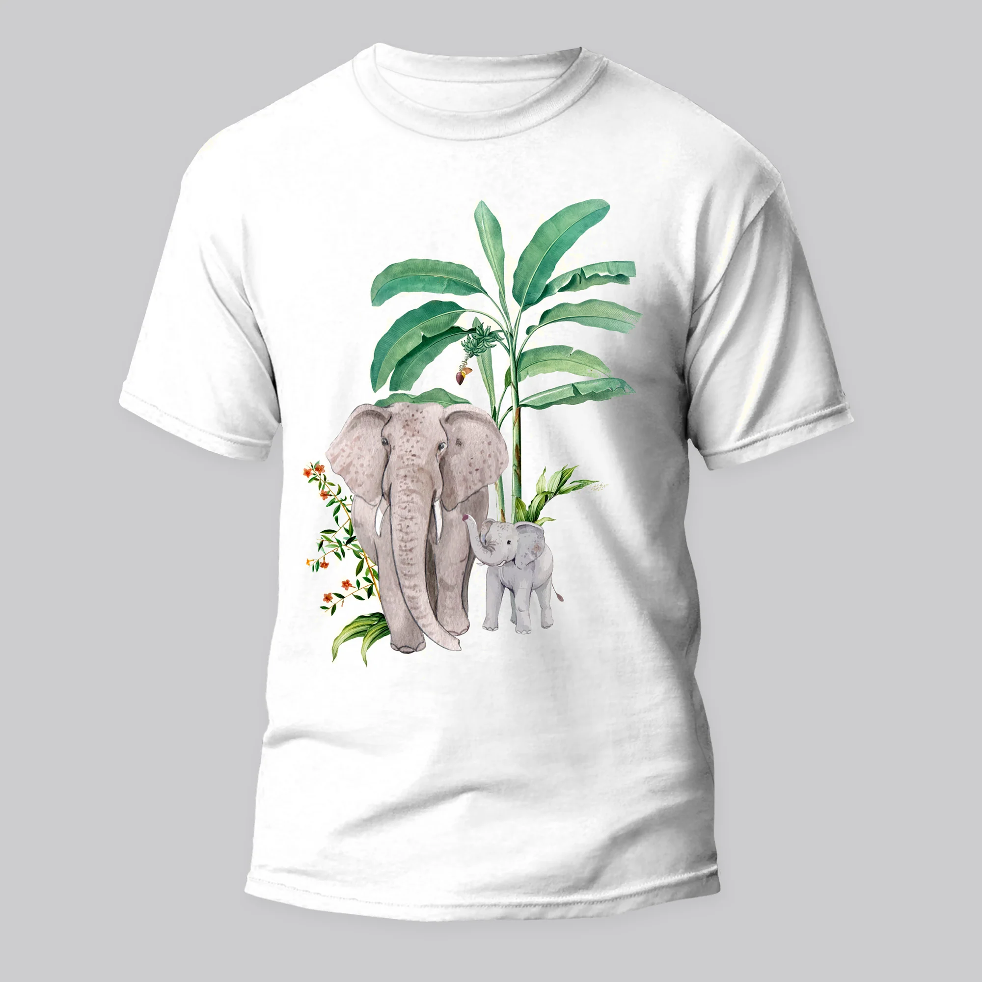 Elephant Design T-Shirt_2 | Indian product Online Shopping Store