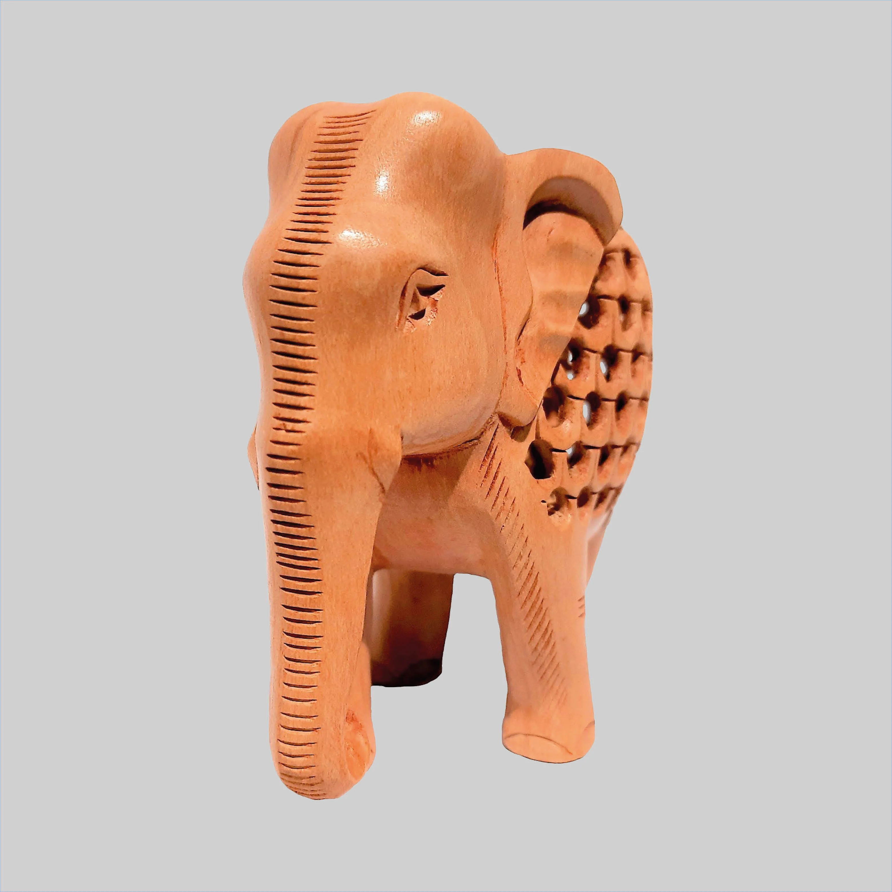 Kadam Wood Elephant 4 in_3 | Indian product Online Shopping Store