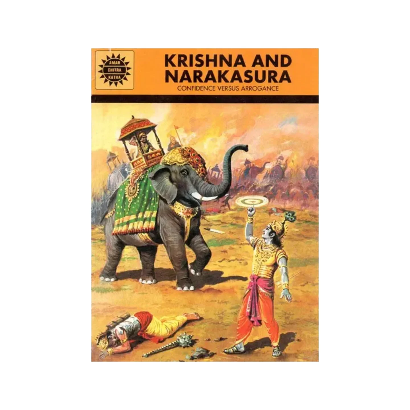 Krishna And Narakasura | Indian product Online Shopping Store