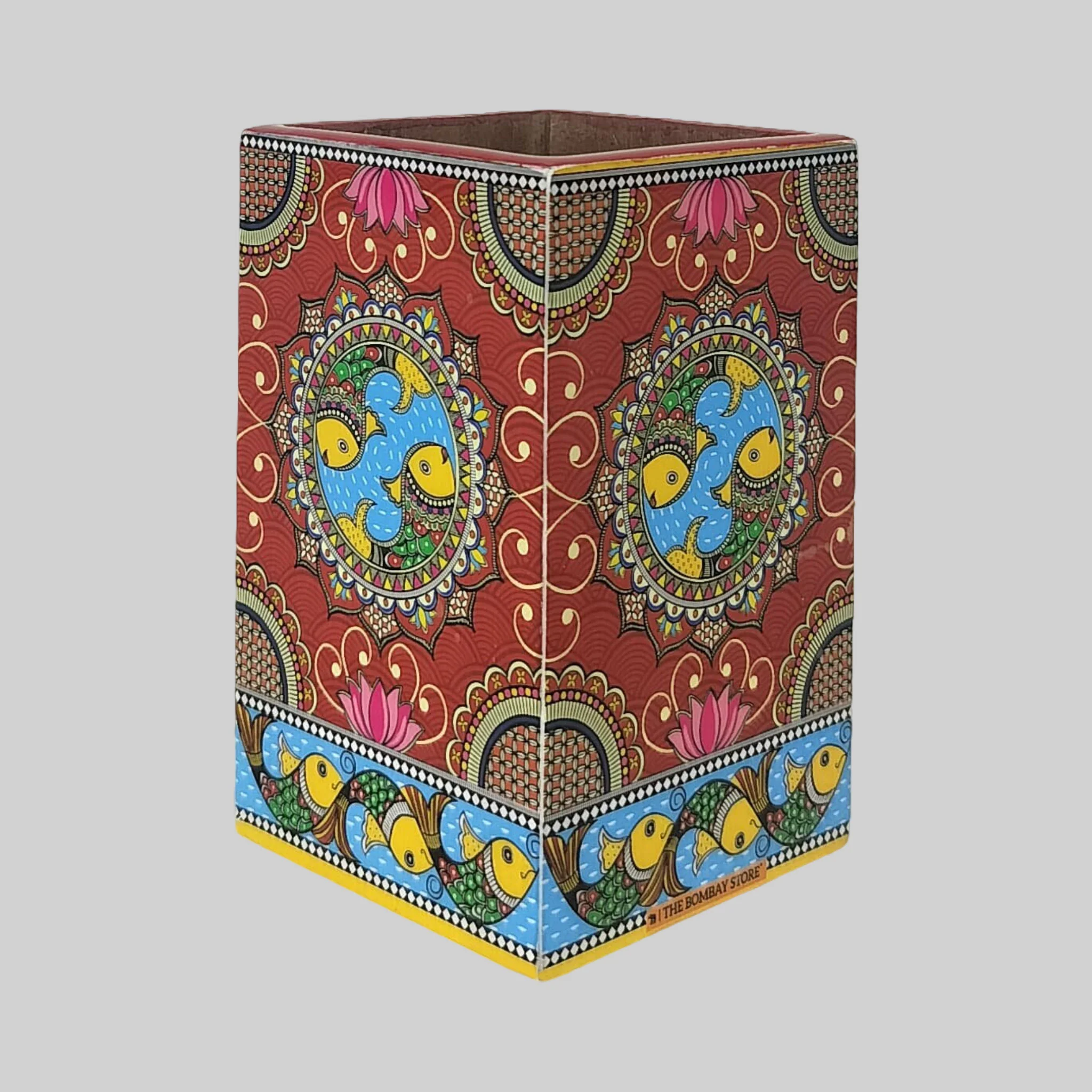 Madhubani Pen Stand_2 | Indian product Online Shopping Store