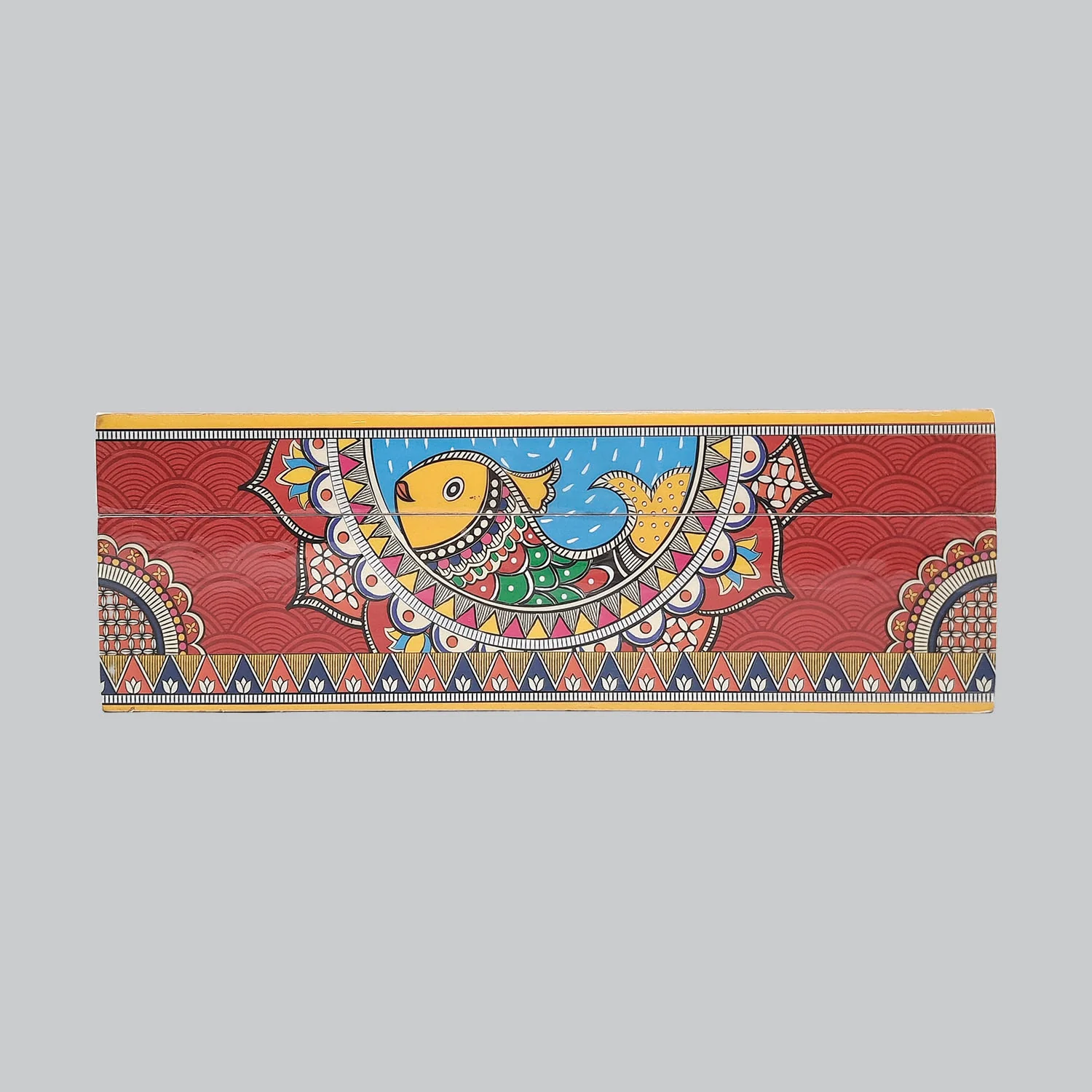 Madhubani Tissue Box Holder_4 | Indian product Online Shopping Store
