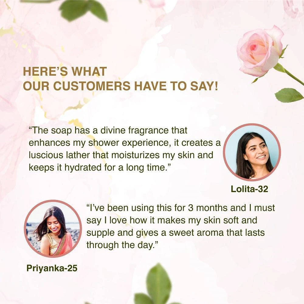 Maharishi Ayurveda Rose Soap Bar_7 | Indian product Online Shopping Store