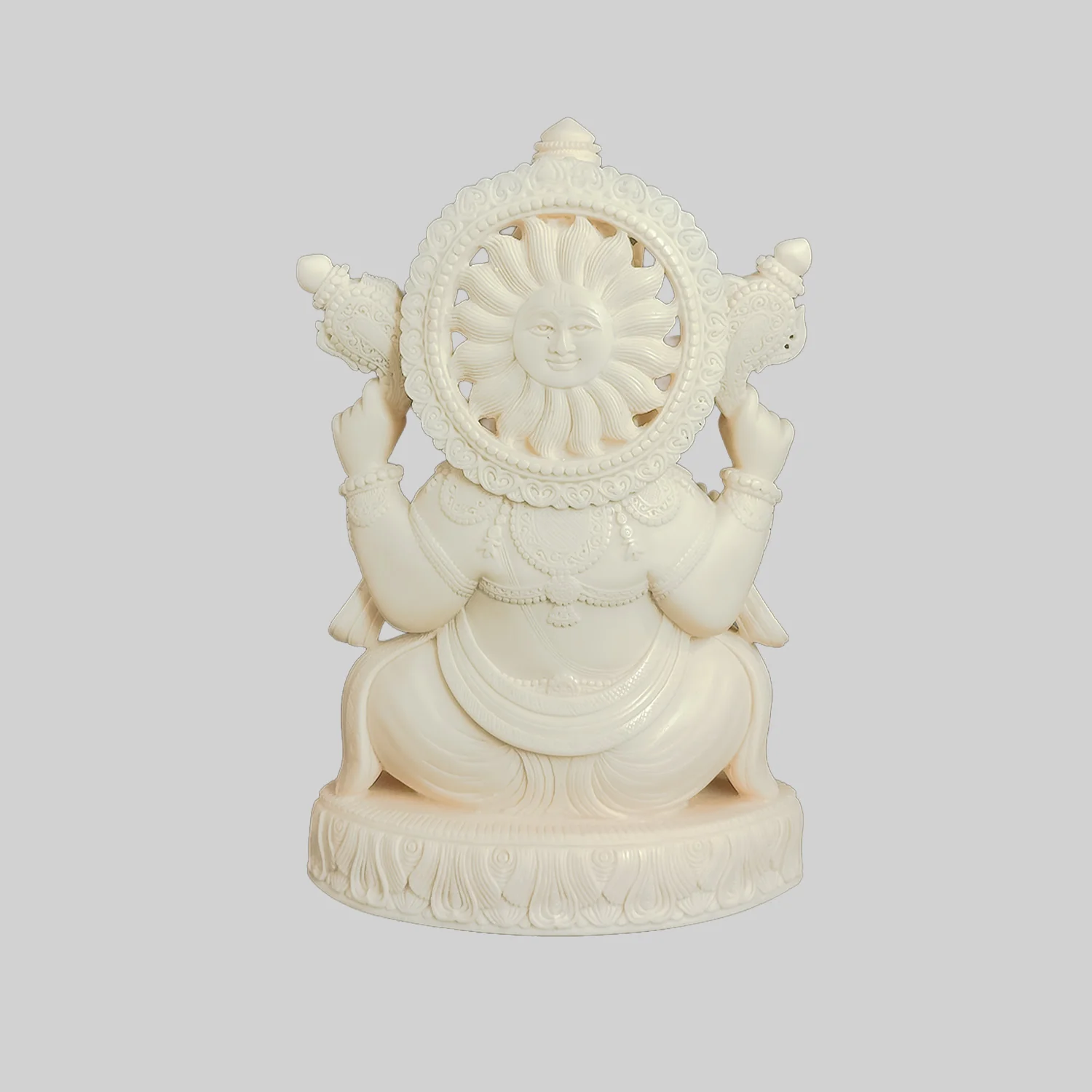 Marble Dust Ganesha 10 in_4 | Indian product Online Shopping Store