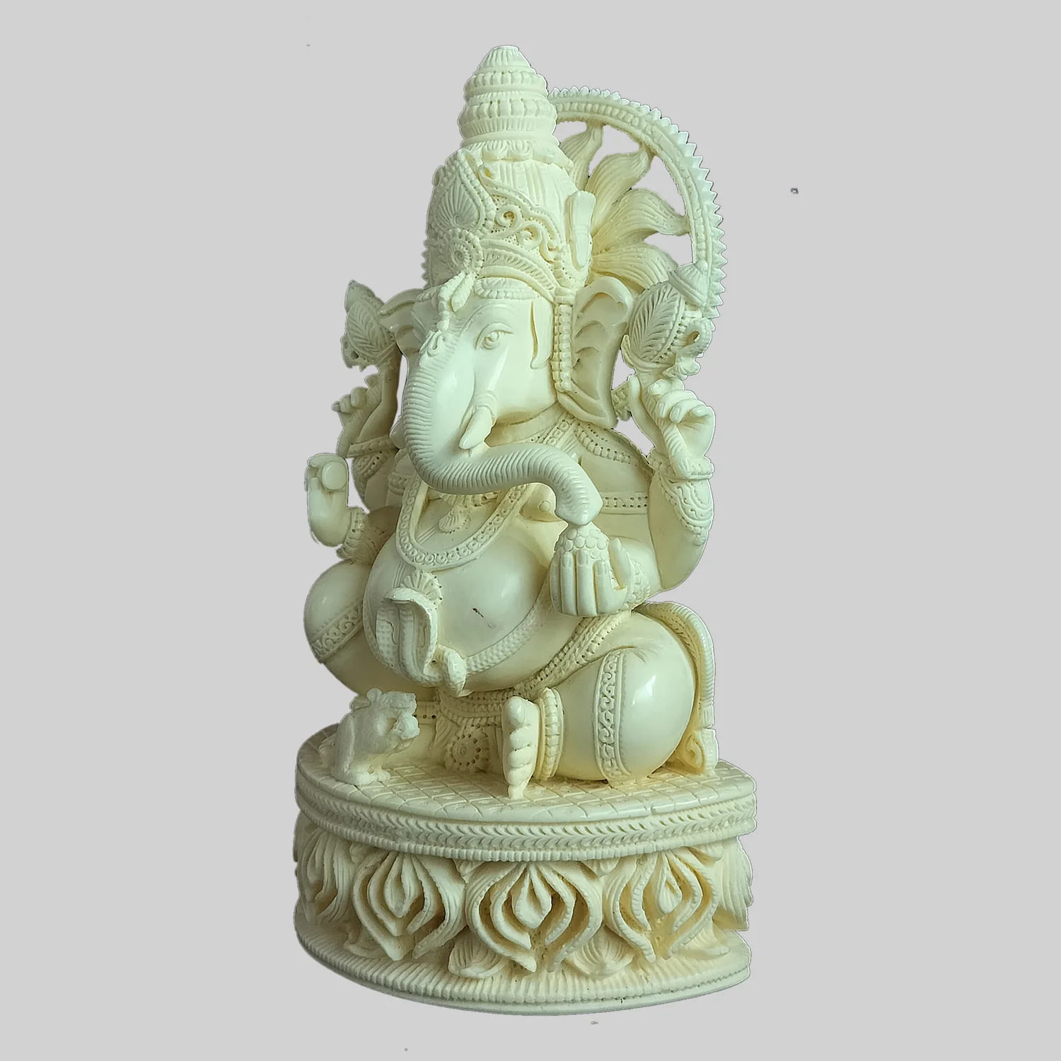 Marble Dust Ganesha 9 in_3 | Indian product Online Shopping Store
