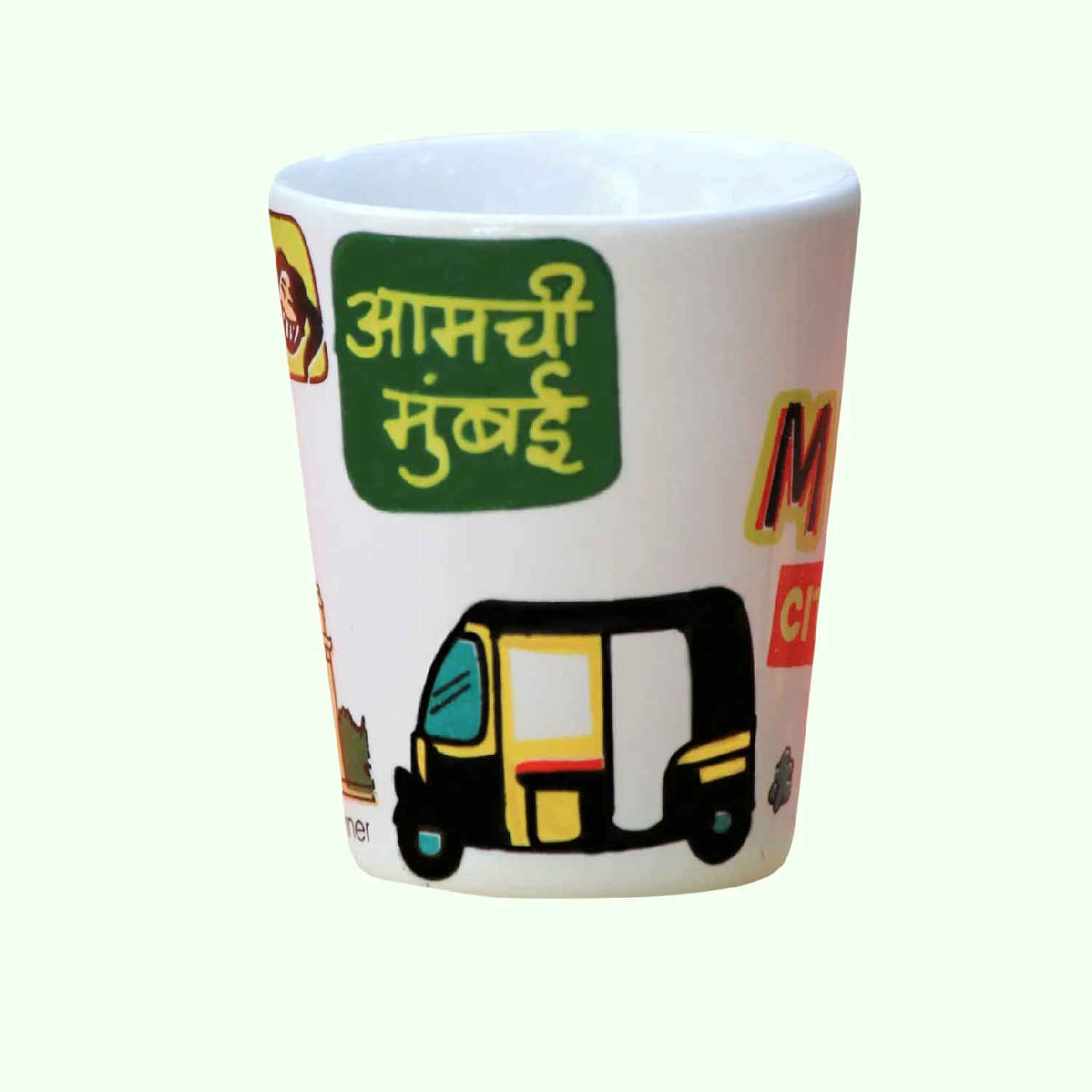 Mumbai Ceramic Shot Glass_2 | Indian product Online Shopping Store
