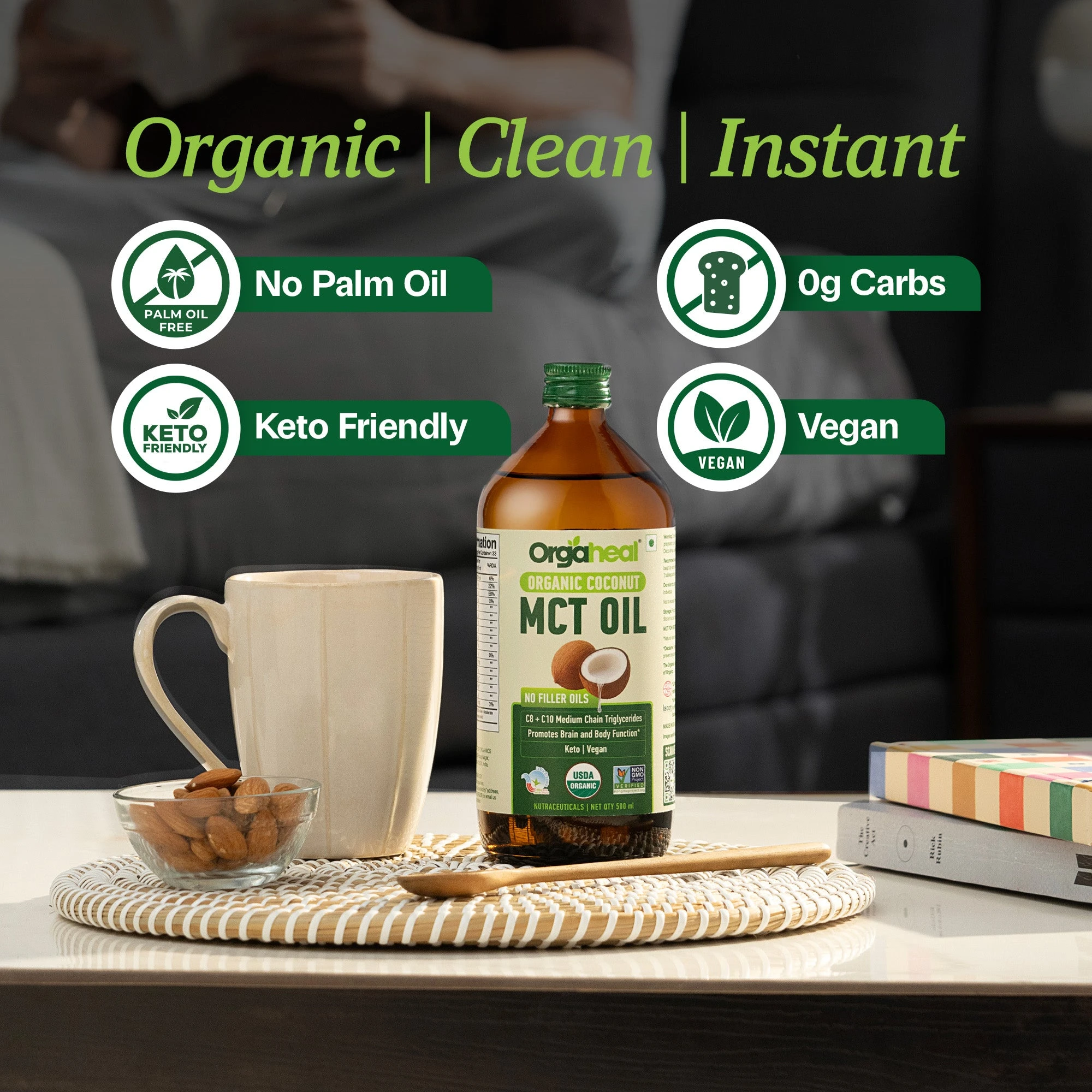 Organic Coconut MCT Oil_8 | Indian product Online Shopping Store