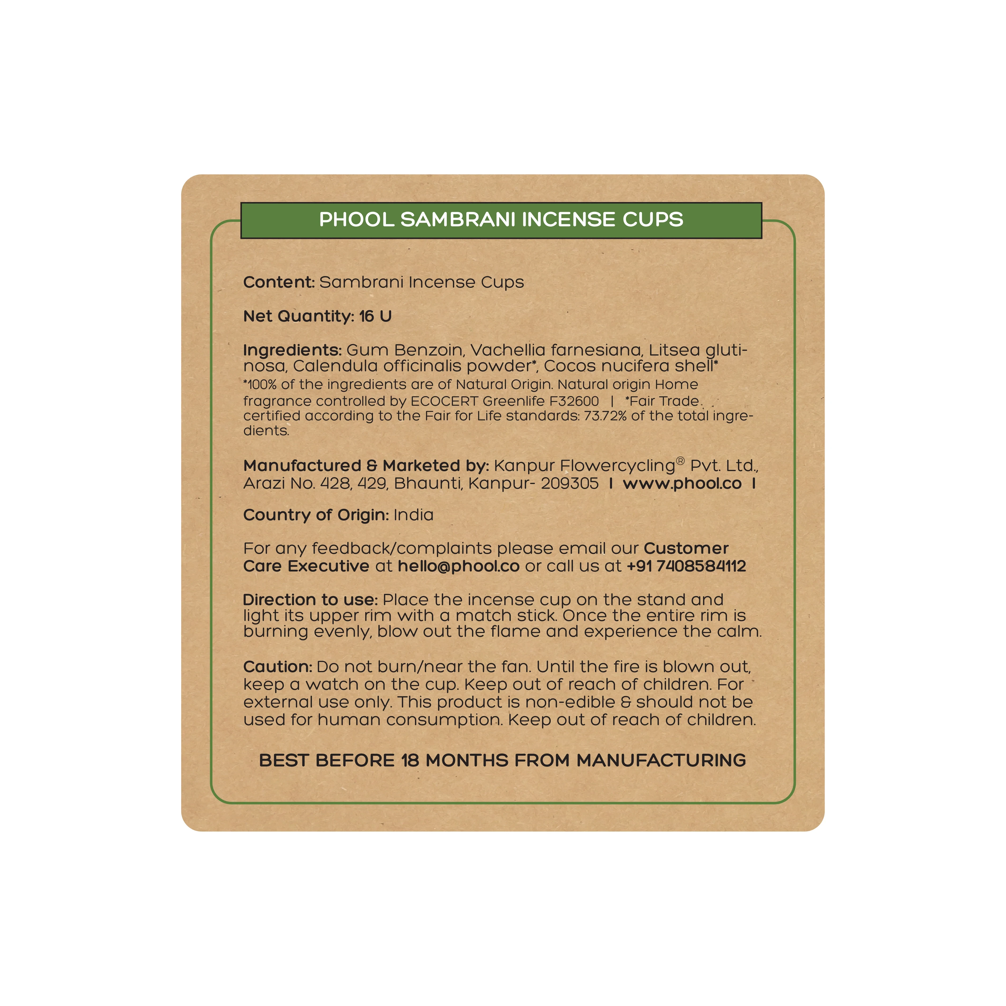 Phool Sambrani Havan Cups_5 | Indian product Online Shopping Store