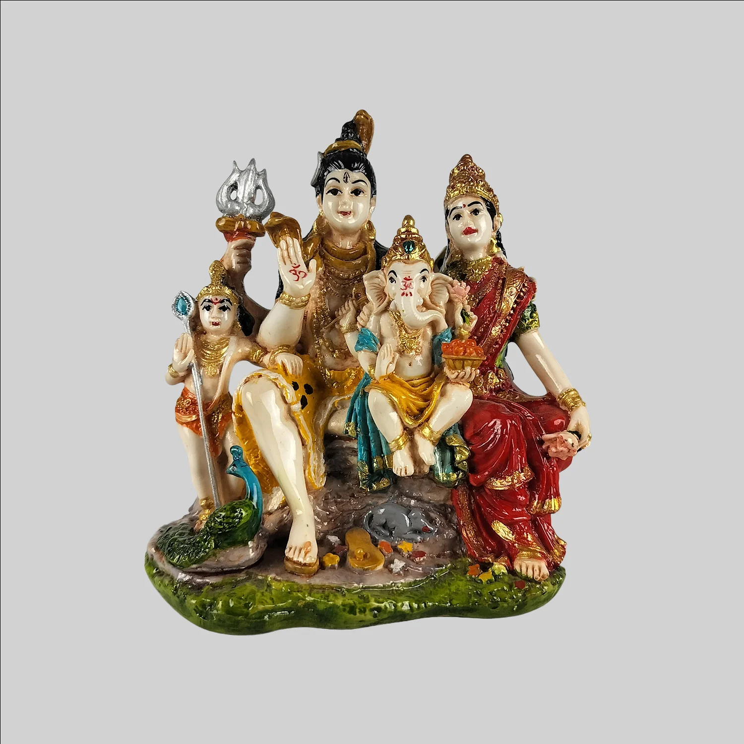 Resin Shiva Family 6 in_1 | Indian product Online Shopping Store