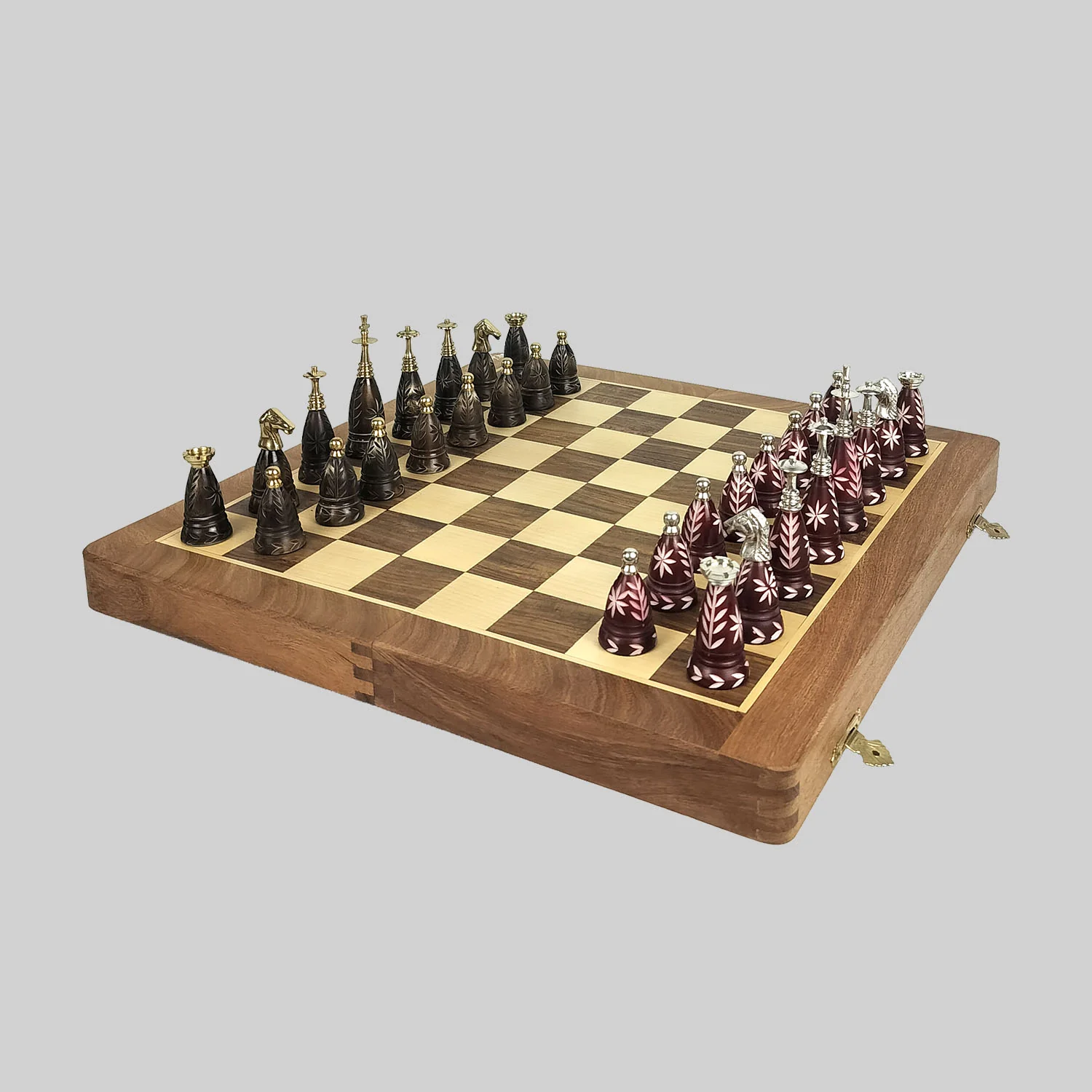 Wooden Chess Set 14 in_3 | Indian product Online Shopping Store