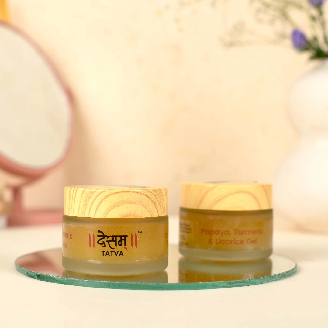 Desam Organics Papaya, Turmeric & Licorice Face & Body Gel  | Indian product Online Shopping Store