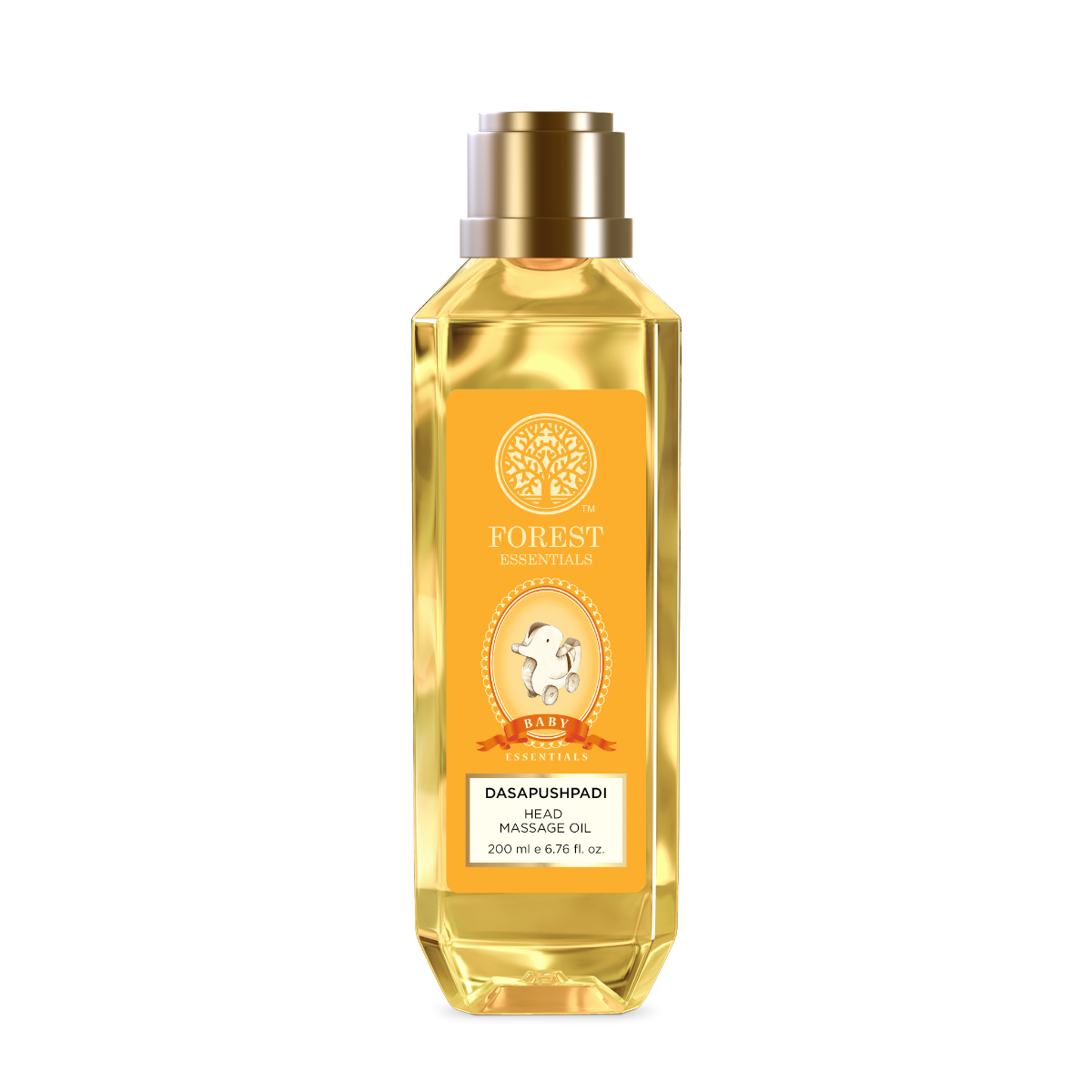 Forest Essentials Baby Hair Oil with 10 herbs specially for Baby Care to gently nourish delicate skin | Ayurvedic Head Massage Oil for Babies | Promotes Hair Growth | Gentle & Natural | Indian product Online Shopping Store