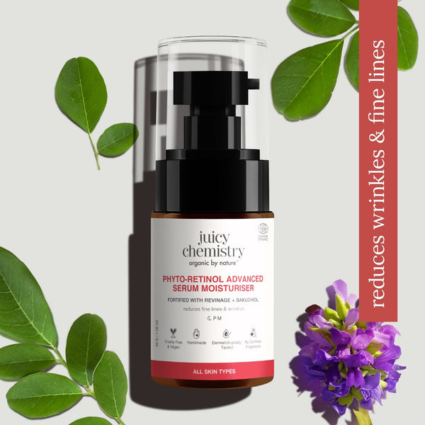 Juicy Chemistry Phyto-retinol Advanced Serum Moisturiser | Indian product Online Shopping Store