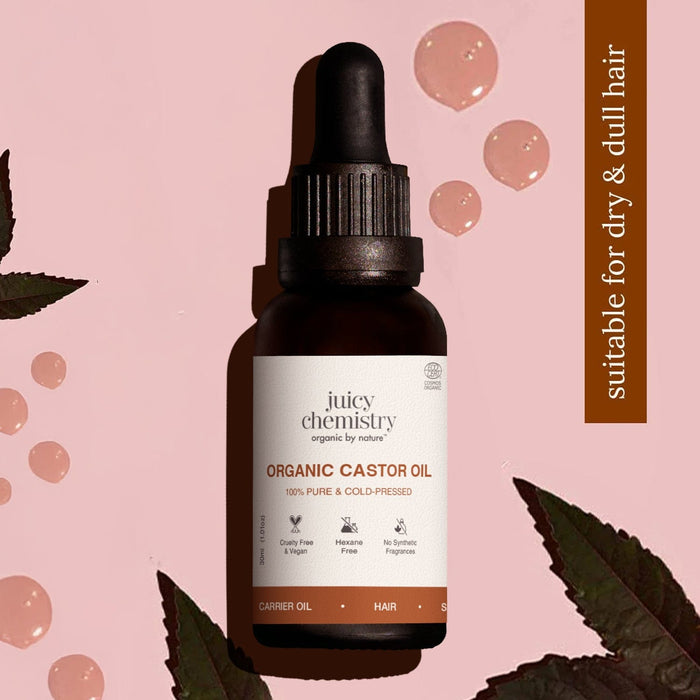 Juicy Chemistry Organic Castor Oil | Indian product Online Shopping Store