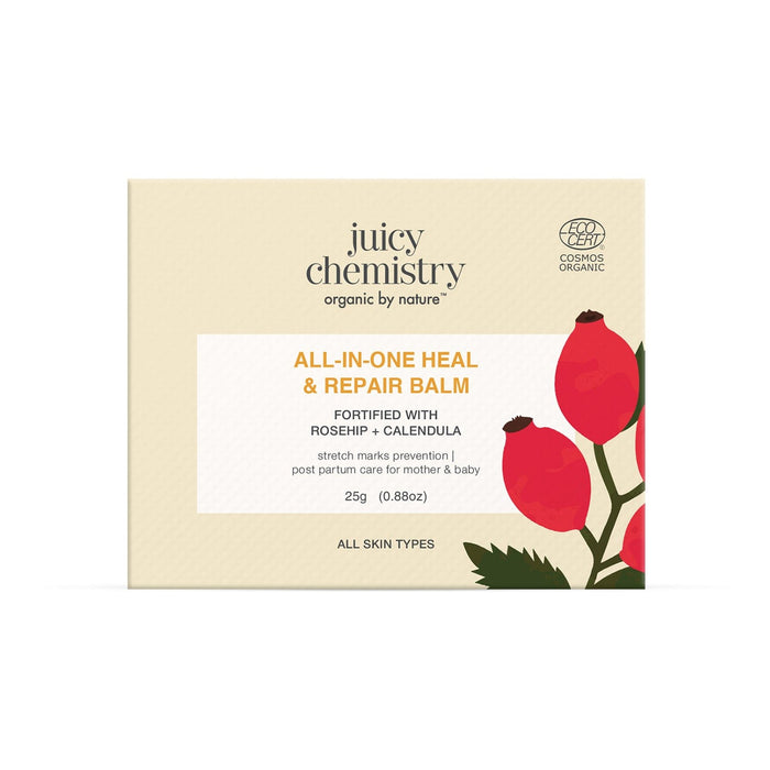 Juicy Chemistry All-in-One Heal & Repair Balm Fortified with Rosehip + Calendula | Indian product Online Shopping Store