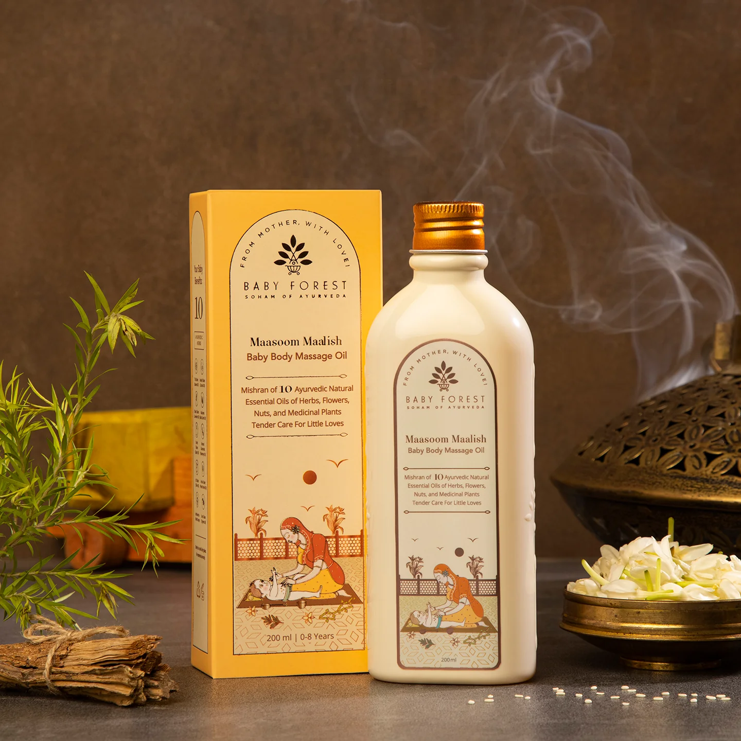 Baby Forest Maasoom Maalish Baby Body Massage Oil | Indian product Online Shopping Store