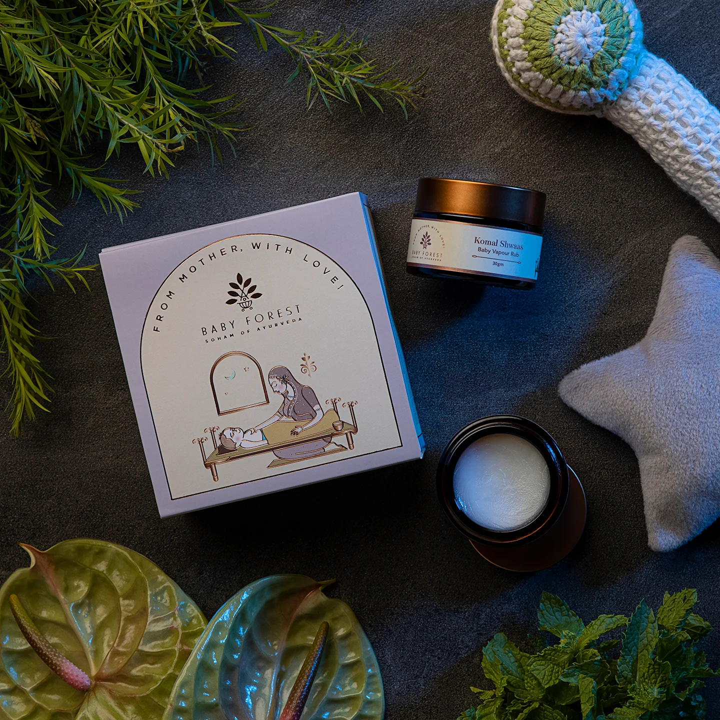 Baby Forest Komal Shwaas Baby Vapour Rub | Indian product Online Shopping Store