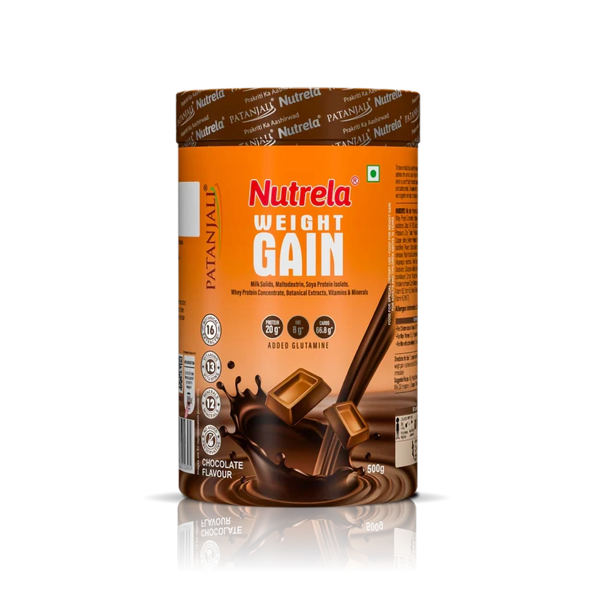 Patanjali Nutrela Weight Gain (Chocolate Flavour)+Free Shaker | Indian product Online Shopping Store