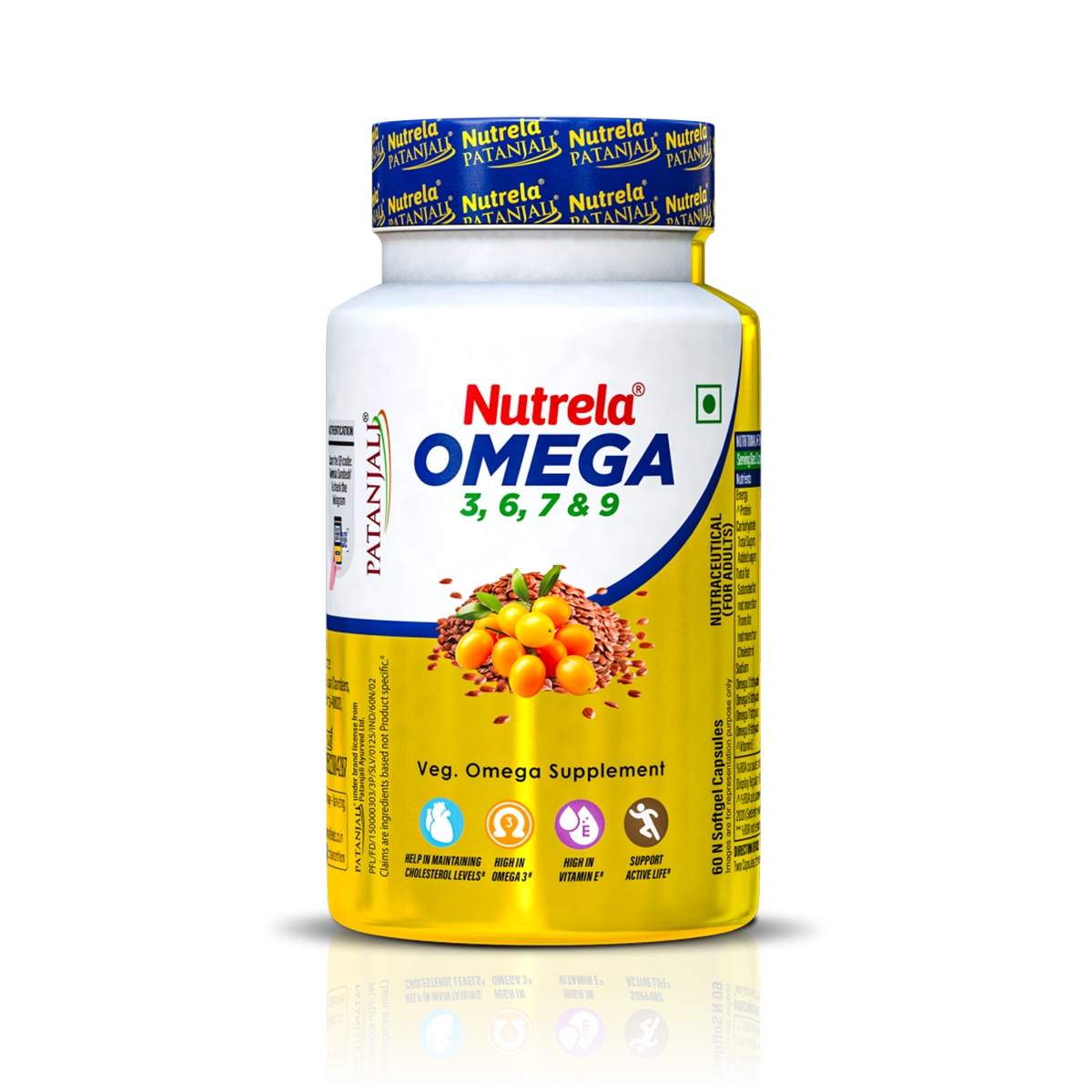 Patanjali Nutrela Organic Omega 3,6,7,9 | Indian product Online Shopping Store