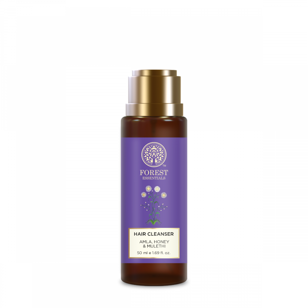 Forest Essentials Ayurvedic Shampoo Amla Honey & Mulethi | For Dull Dry Hair | Controls Hair Thinning & Breakage | Sulphate Free | Indian product Online Shopping Store