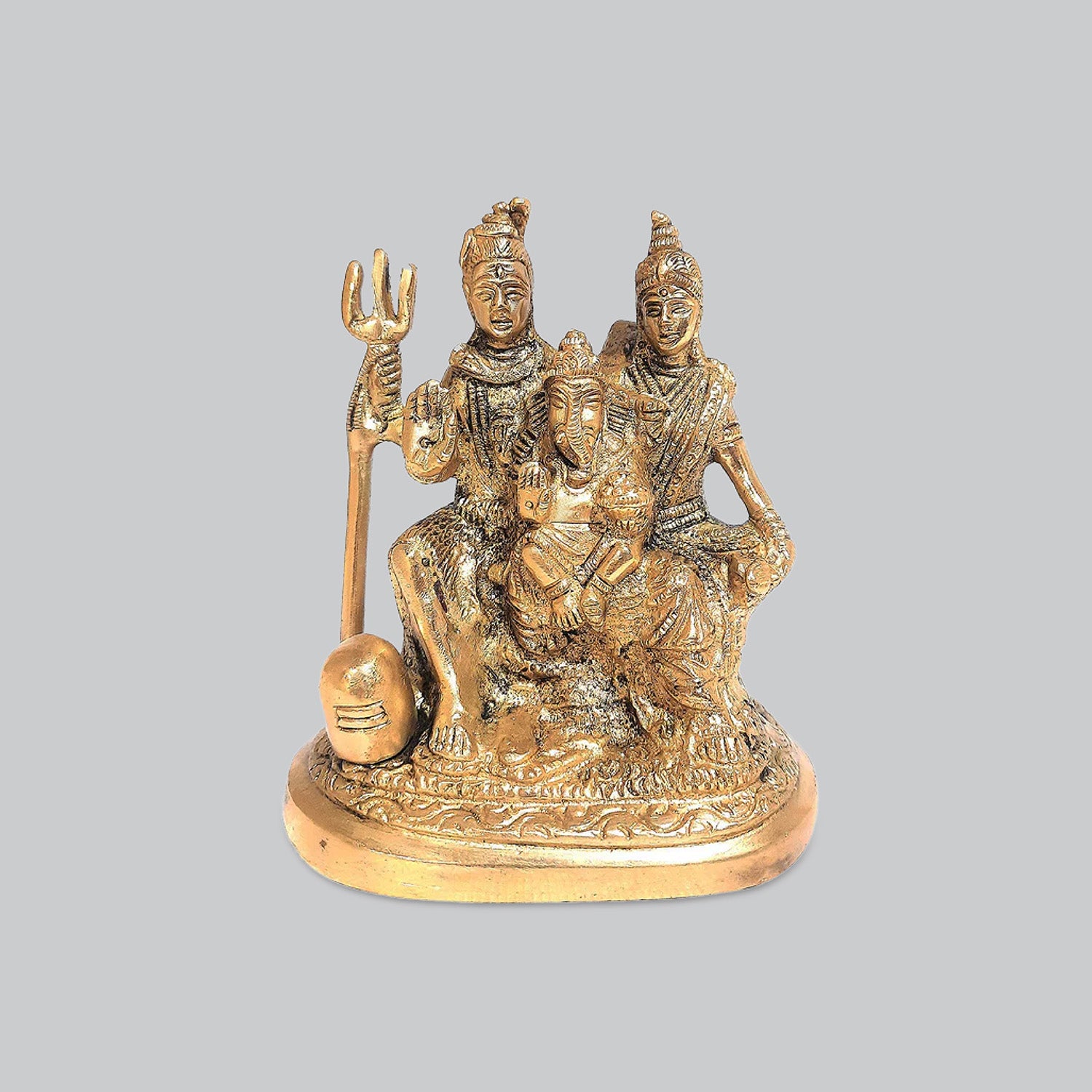 Brass Shiva Family 5 in_1 | Indian product Online Shopping Store
