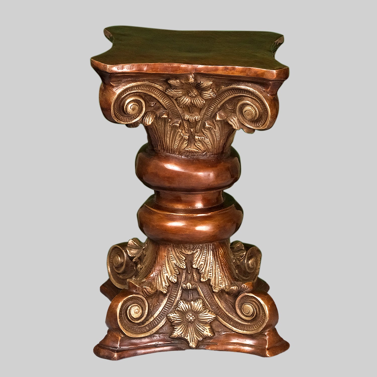 Brass Table in 2 Tone Finish 18 in_1 | Indian product Online Shopping Store