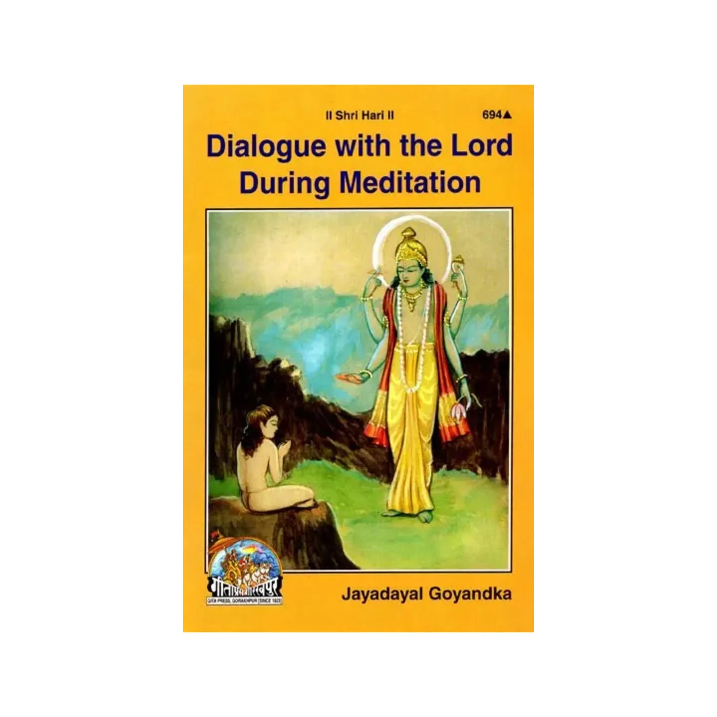 Dialogue With The Lord During Meditation | Indian product Online Shopping Store