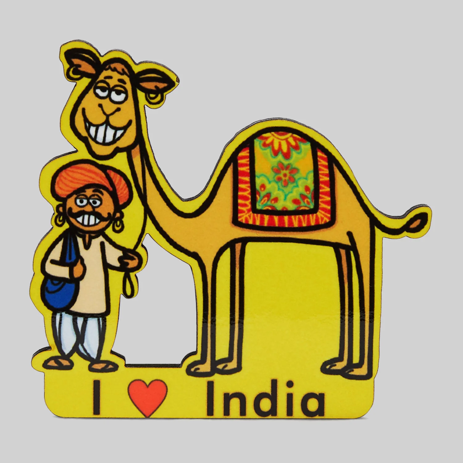 Indian Camel Fridge Magnet in MDF_1 | Indian product Online Shopping Store