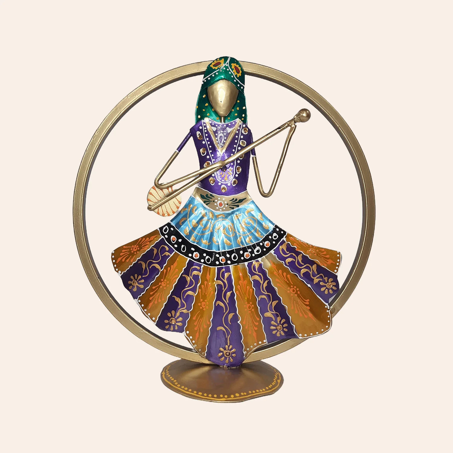 Iron Music Doll with Ektara 12 in | Indian product Online Shopping Store