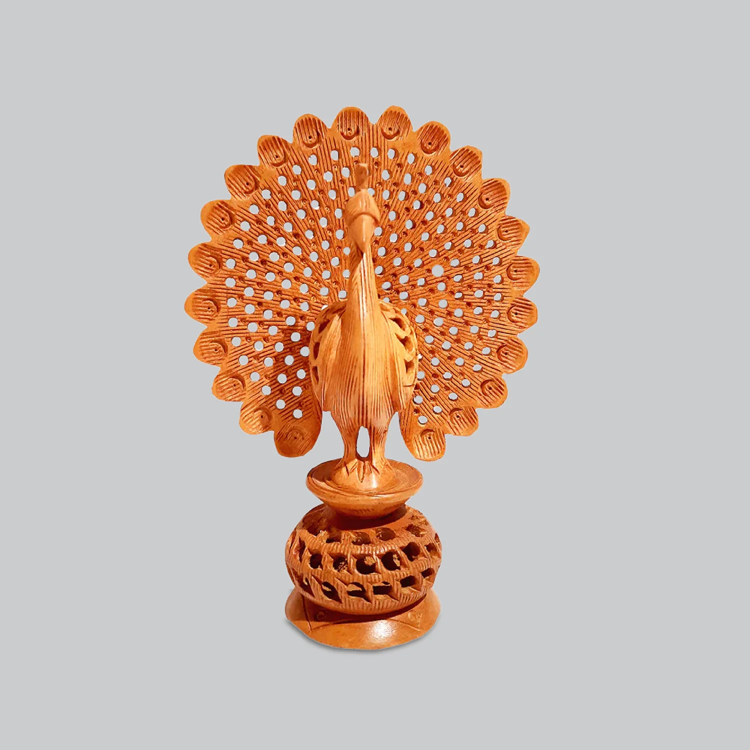Kadam Wood Dancing Peacock 6 in_1 | Indian product Online Shopping Store