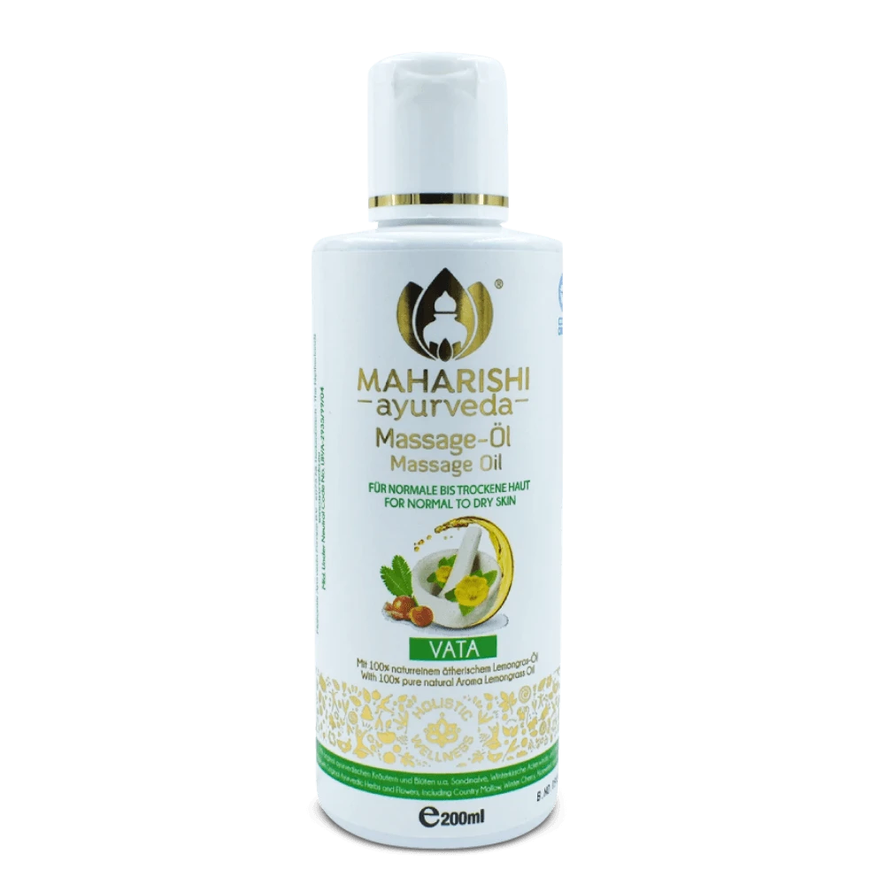 Maharishi Ayurveda Vata Massage Oil For Normal To Dry Skin And Mixed Skin Type | Indian product Online Shopping Store