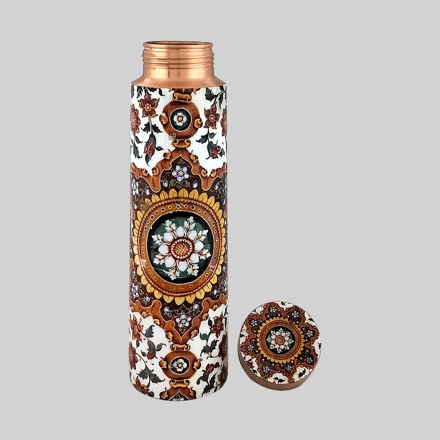 Mandala Copper Bottle 950 ml_1 | Indian product Online Shopping Store